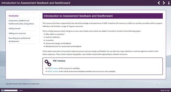 screenshot of resource