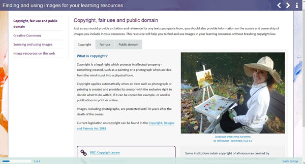 screenshot of resource