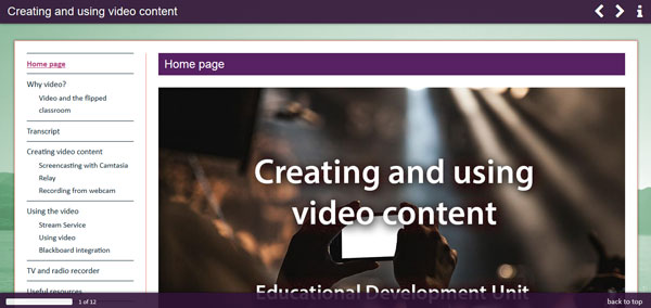 screenshot of resource