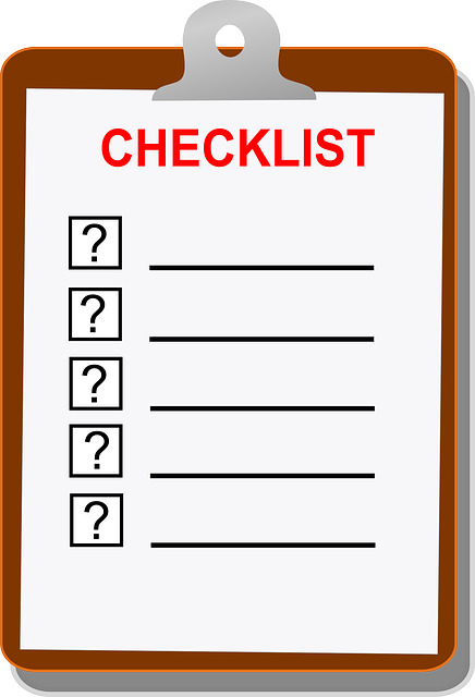 clipart checklist