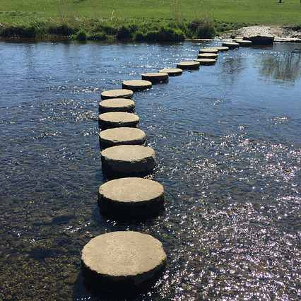 stepping stones