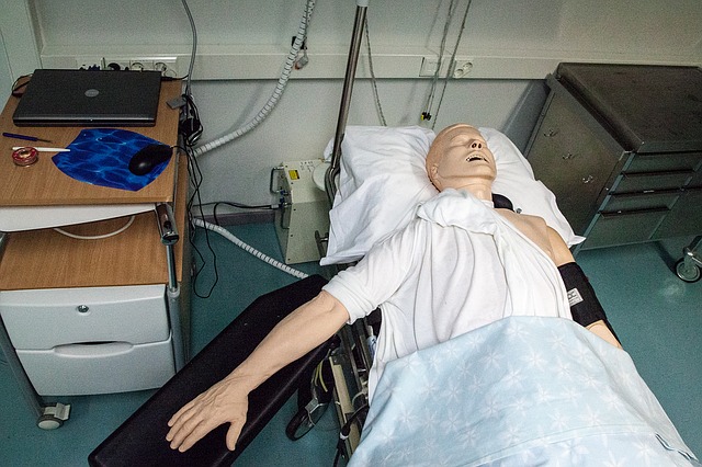 paramedics-doll used in practice medical procedures