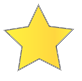 The favourite star in yellow